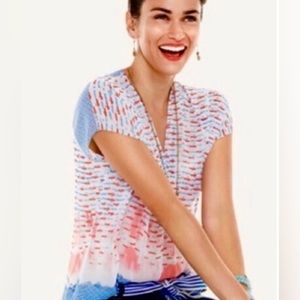 CAbi #5118 Multicolor Tunic Top